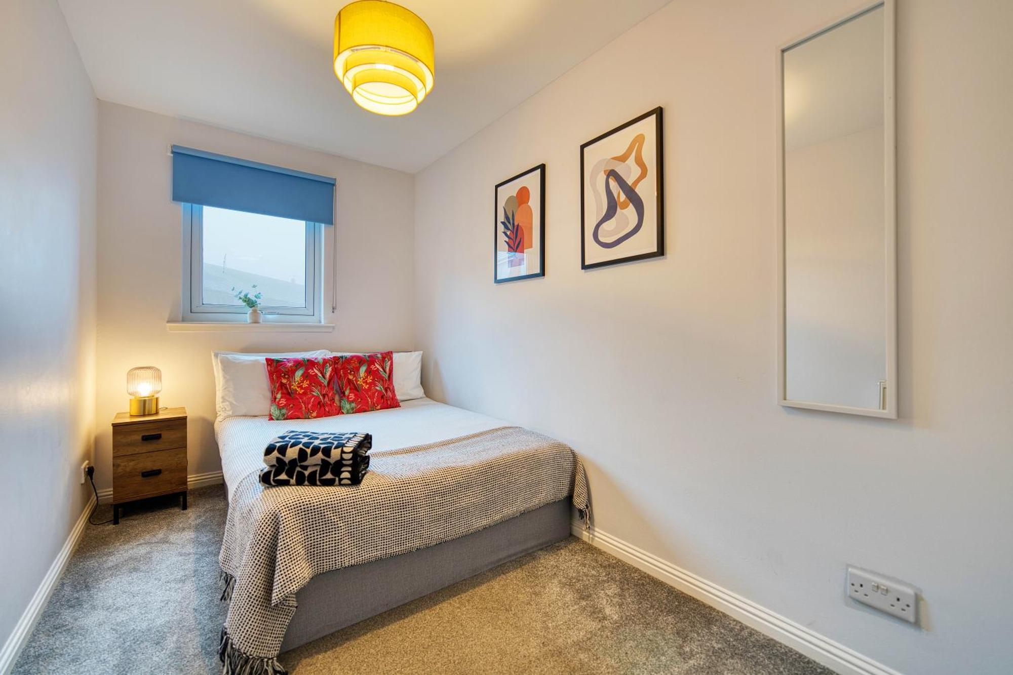 格拉斯哥Modern 2 Bed Flat With Free Parking公寓 外观 照片