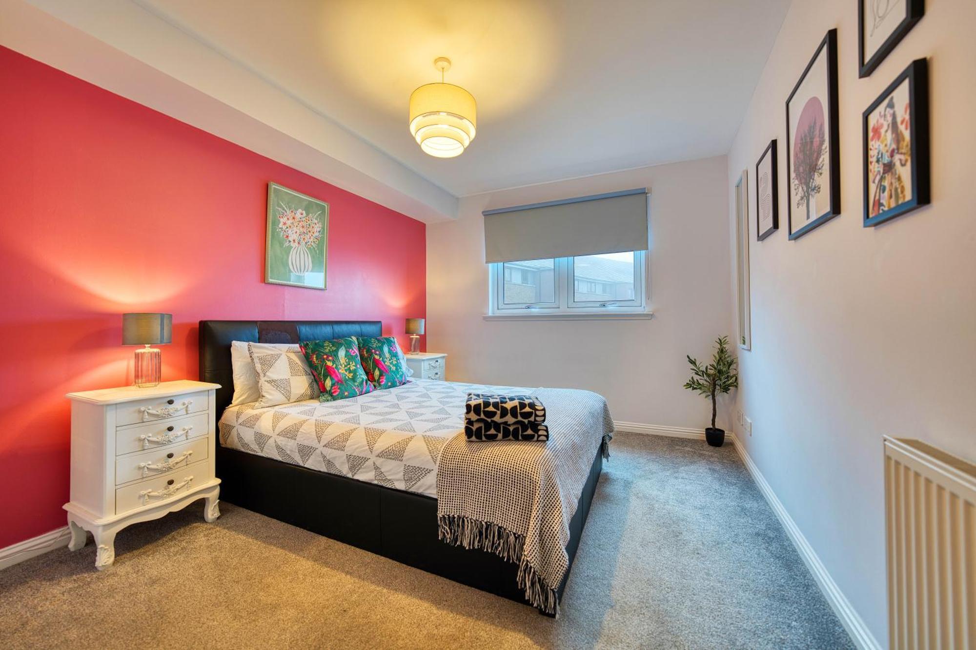 格拉斯哥Modern 2 Bed Flat With Free Parking公寓 外观 照片