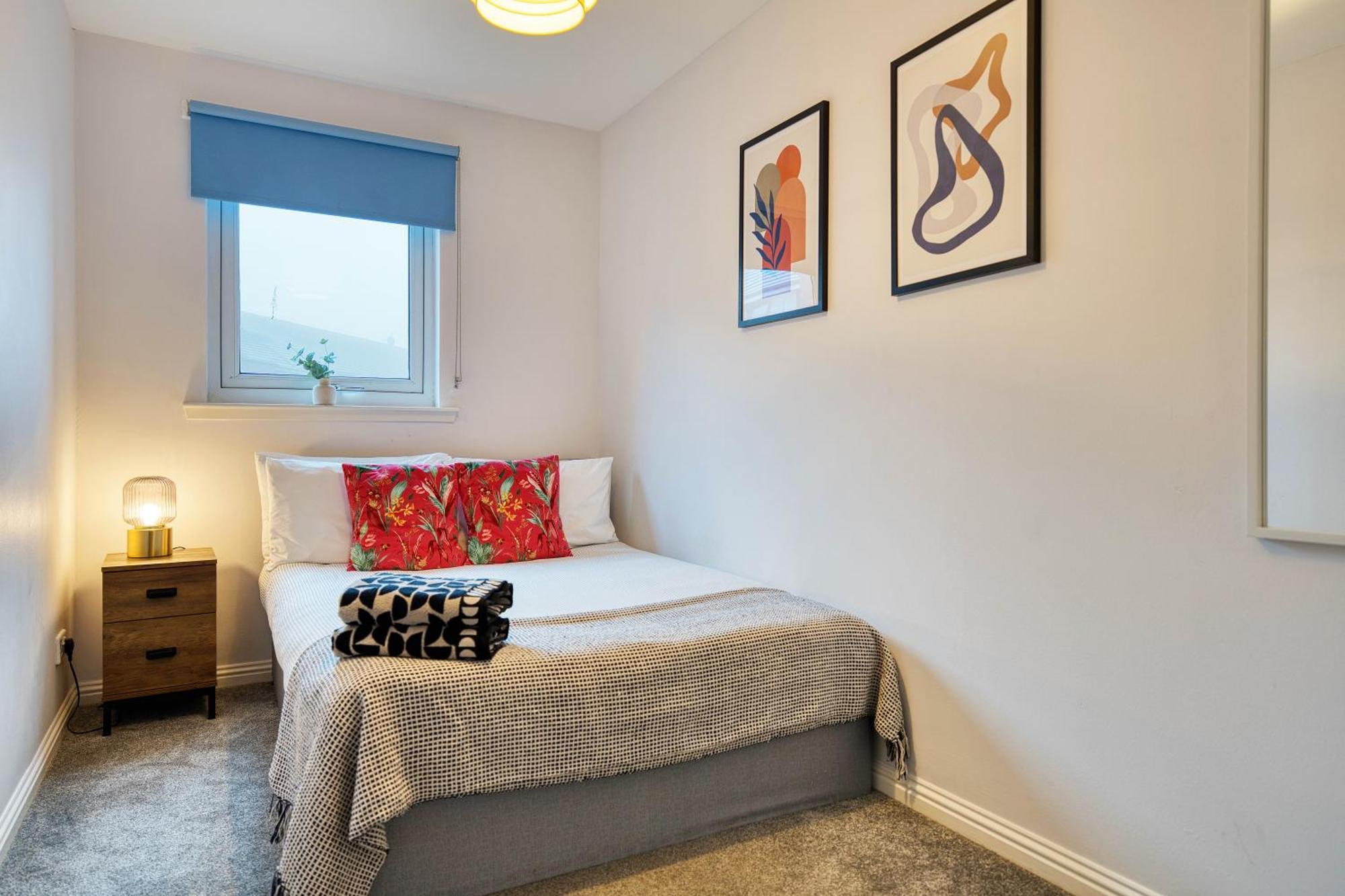 格拉斯哥Modern 2 Bed Flat With Free Parking公寓 外观 照片