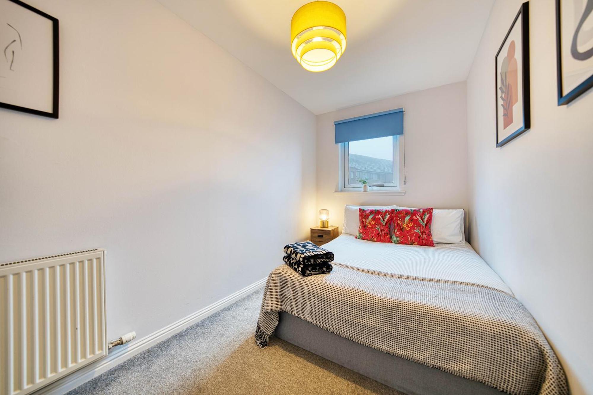 格拉斯哥Modern 2 Bed Flat With Free Parking公寓 外观 照片